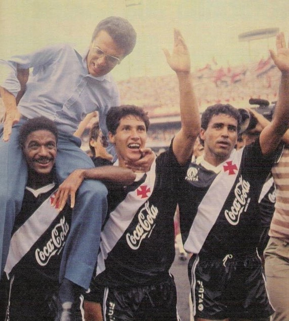 Nelsinho Rosa foi campe&atilde;o brasileiro com o Vasco em 1989 &mdash; Foto: Divulga&ccedil;&atilde;o/Vasco