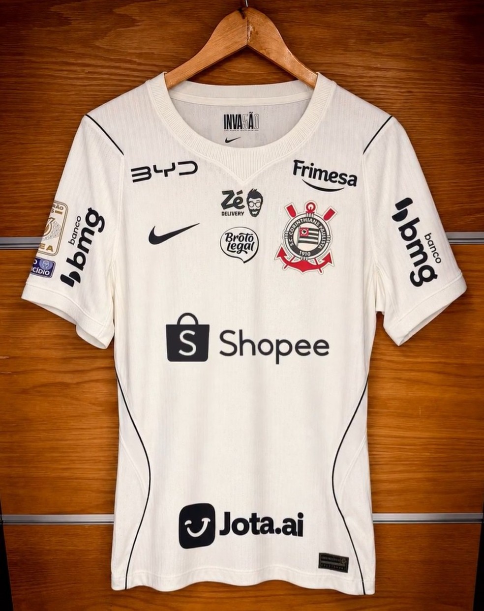 Camisa do Corinthians &mdash; Foto: Divulga&ccedil;&atilde;o