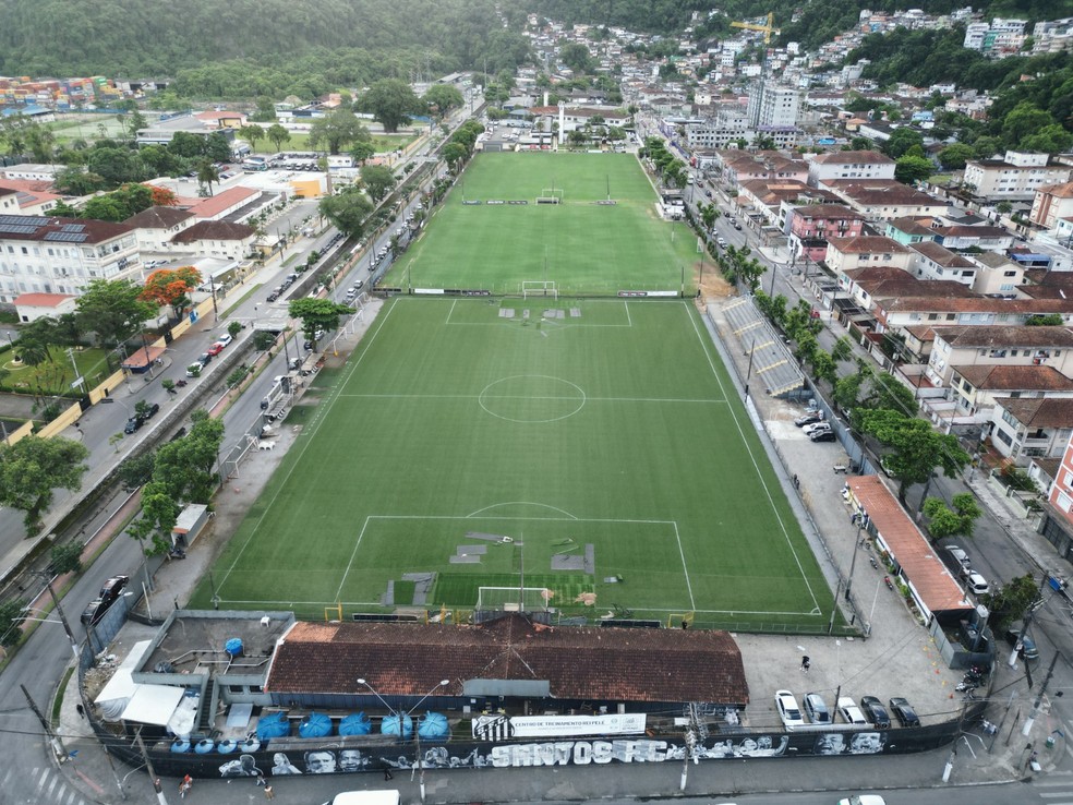 CT Rei Pelé, do Santos — Foto: Site oficial do Santos