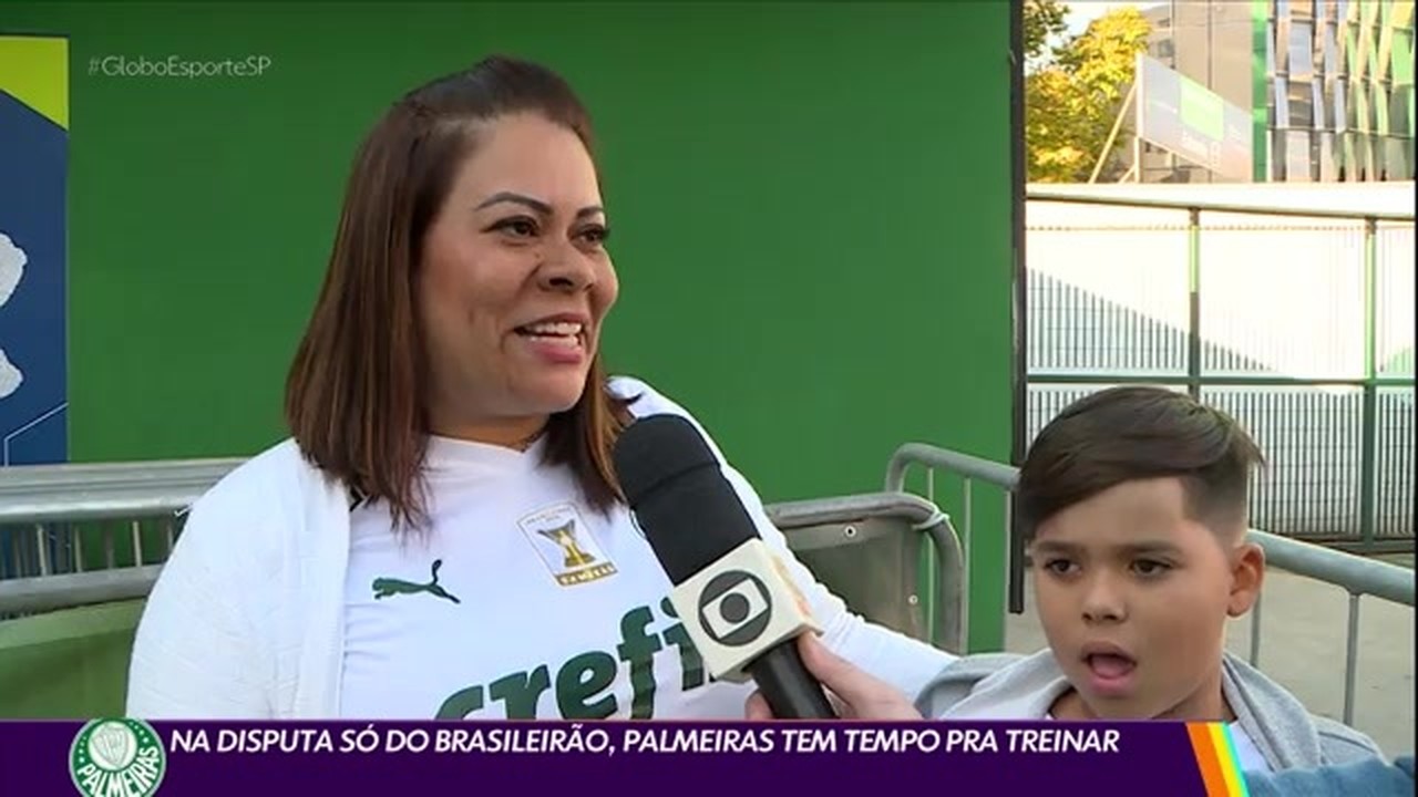 Na disputa só do Brasileirão, Palmeiras tem tempo para treinar