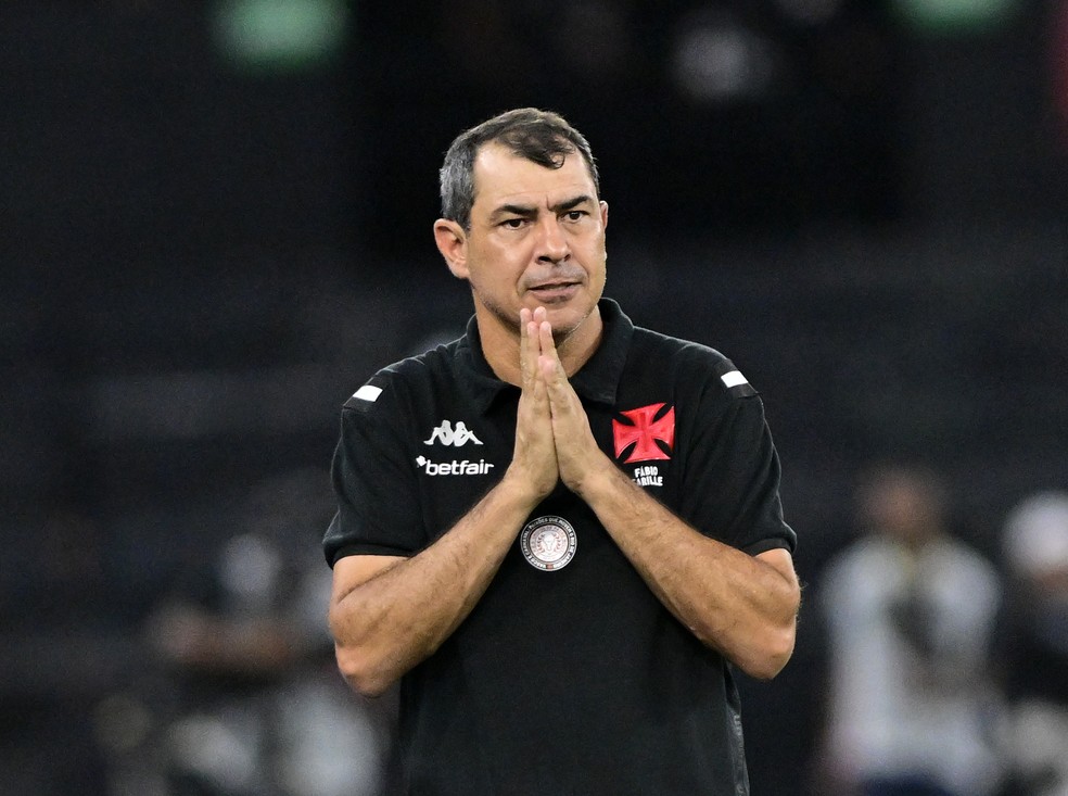F�bio Carille em Vasco x Flamengo � Foto: Andr� Dur�o