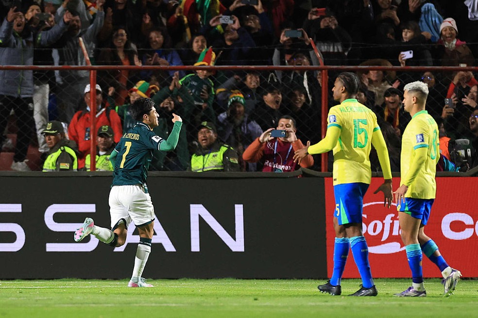 Brasil perdeu para a Bolívia por 1 a 0 — Foto: Getty Images