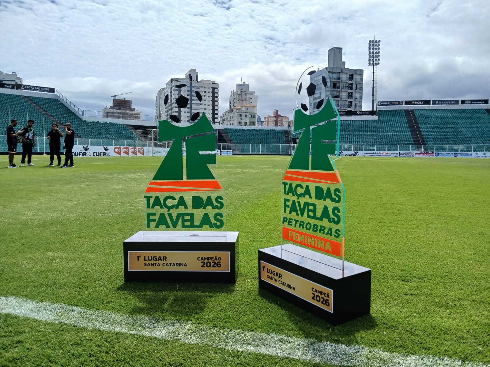 Monte Cristo e Serraria são campeões da primeira Taça das Favelas de SC