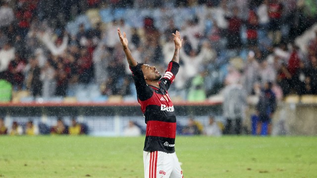Bruno Henrique em Flamengo x Corinthians