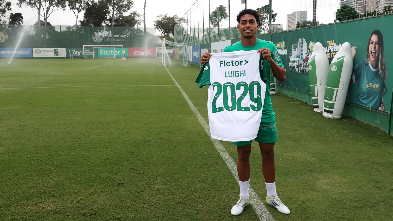 FECHOU COM A JOIA! Palmeiras renova contrato com Luighi: Uma história que se repete
