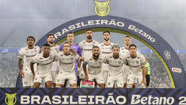 Fluminense posado antes do clássico contra o Vasco