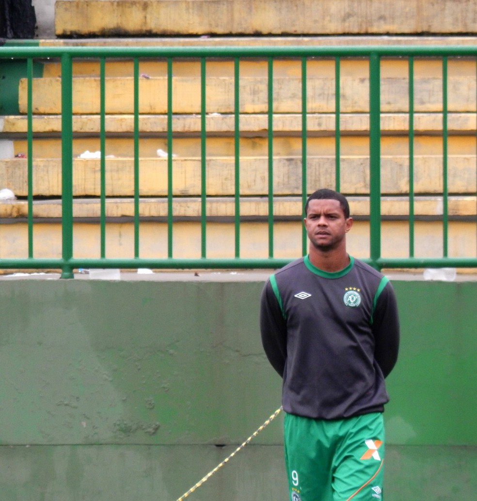 Atacante Bruno Rangel faleceu no acidente aéreo de 2016 — Foto: Laion Espíndula