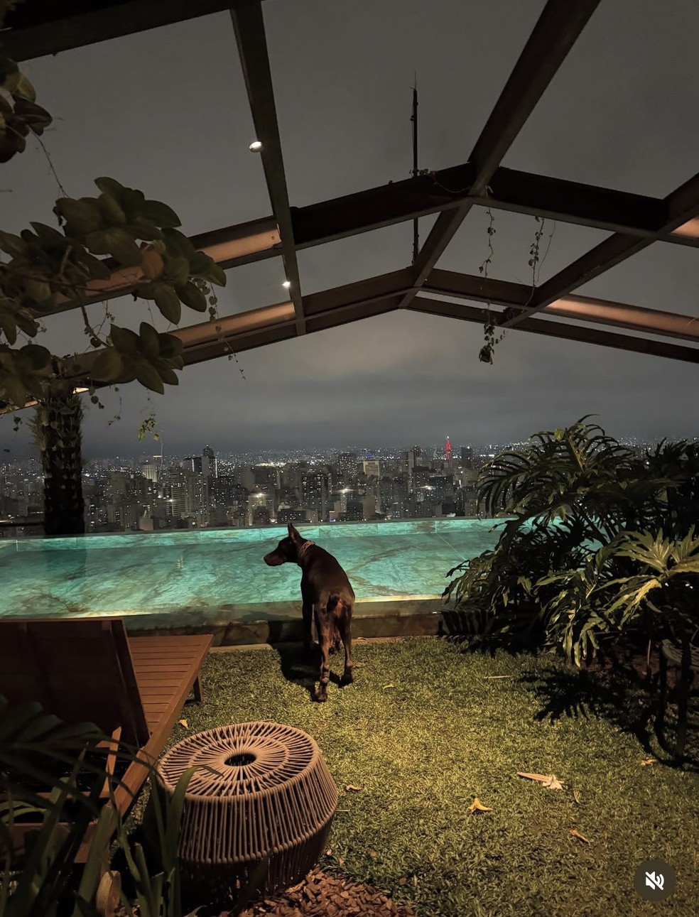 Suíte de Memphis no Rosewood São Paulo — Foto: Reprodução/Instagram
