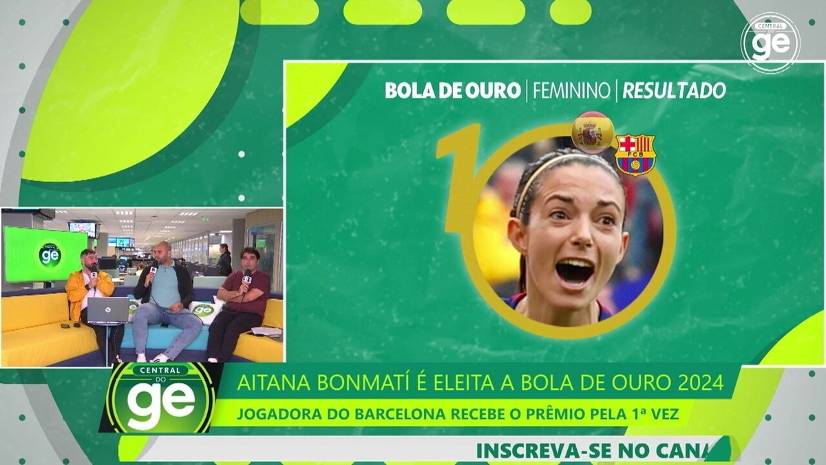 Bola de Ouro 2024 Aitana Bonmatí é eleita a melhor jogadora do mundo