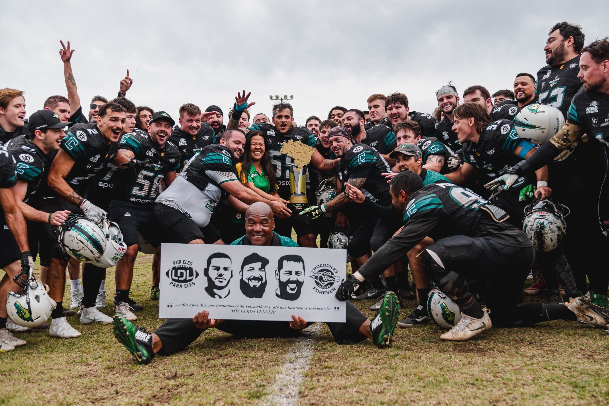 NFL transforma história de superação do Coritiba Crocodiles em filme