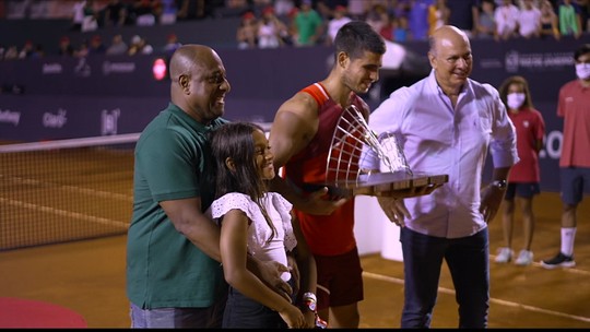 Alcaraz faz chover, vence Schwartzman e conquista o Rio Open - Programa: Tênis SporTV 