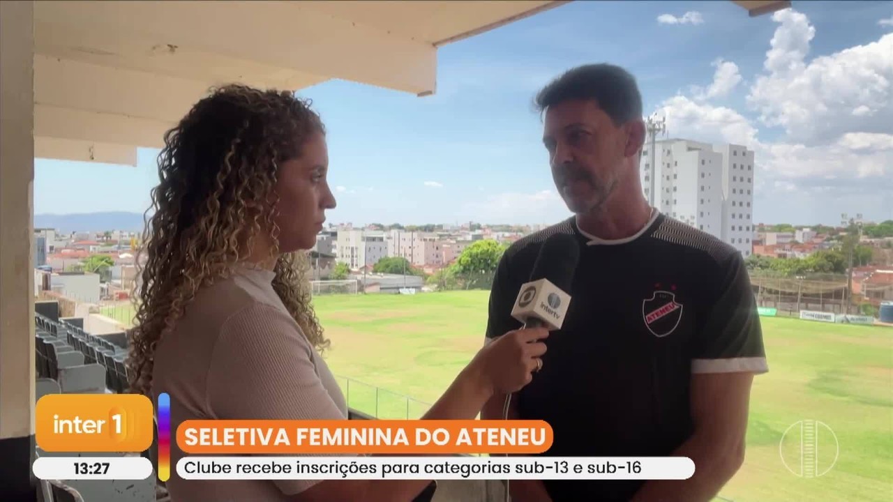 Ateneu está com inscrições abertas para seletiva de futebol feminino das categorias Sub-13 e Sub-16