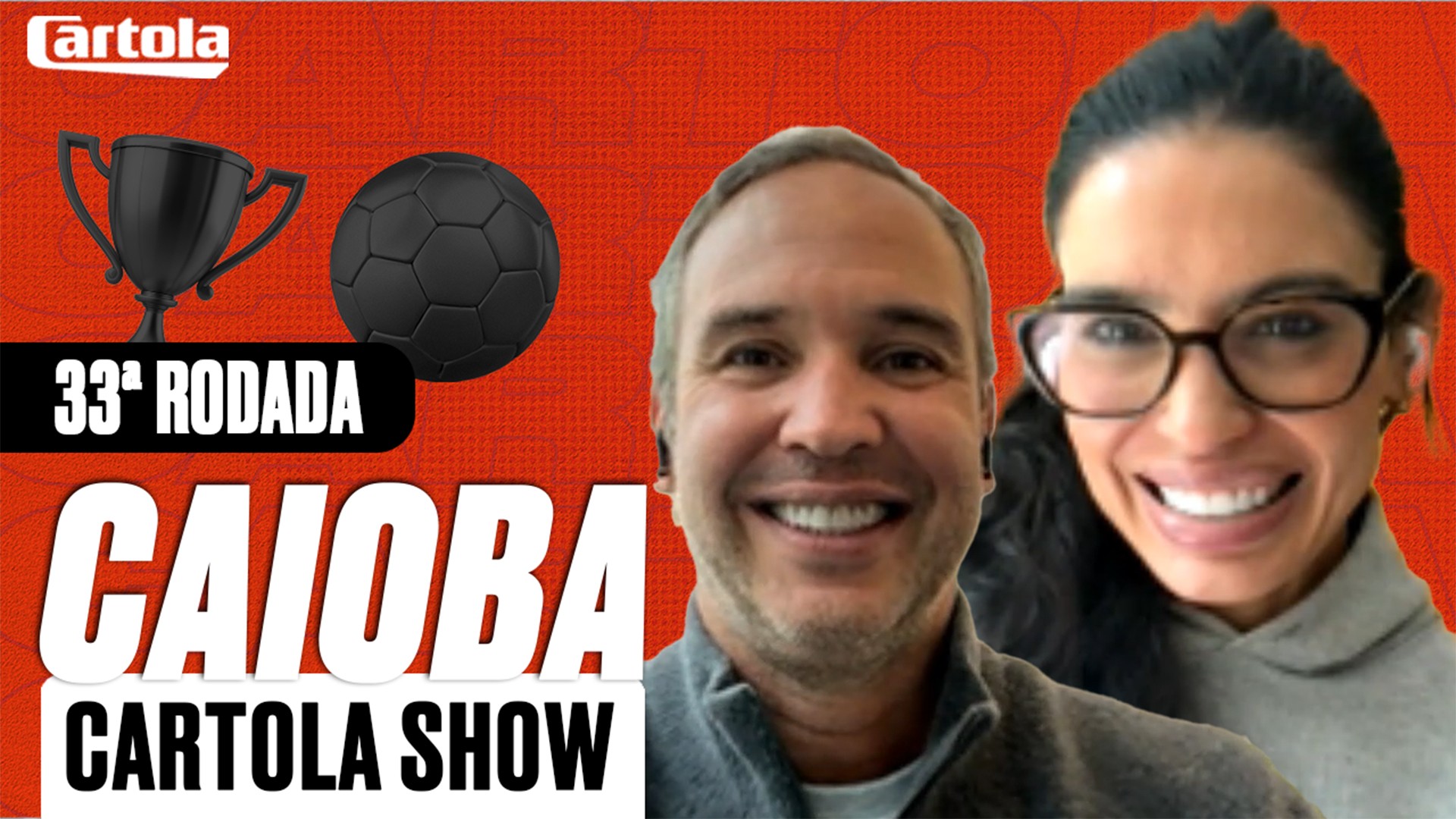 Caio tenta espantar a má fase e encara Alline Calandrini na rodada #33 — Caioba Cartola Show