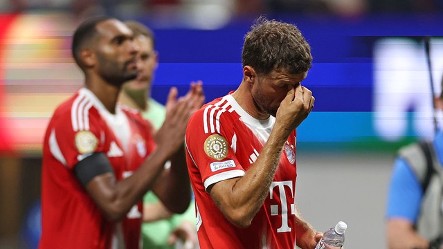Müller em PSG x Bayern de Munique