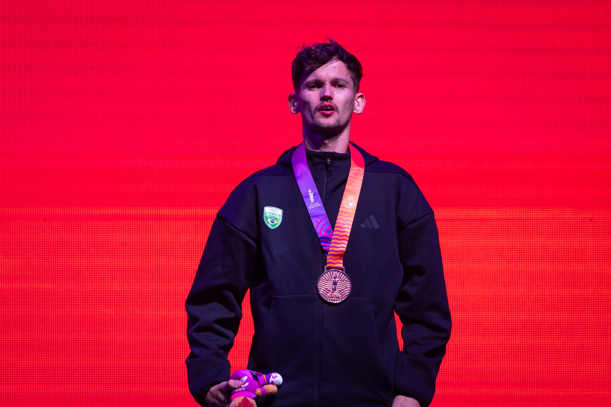 Taekwondo: Potiguar celebra medalha de bronze nos Jogos Sul-Americanos