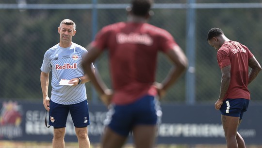 Bragantino faz treino técnico e encerra preparação para enfrentar o Águilas Doradas - Foto: (Ari Ferreira/Red Bull Bragantino)