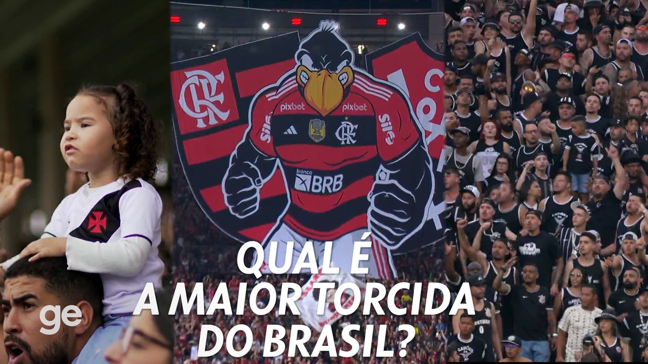 Pesquisa atualiza ranking1xbet video gamesclubes com mais torcida no Brasil