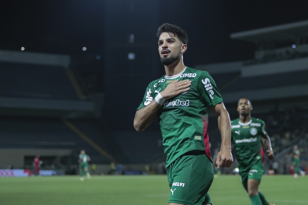 PALMEIRAS X GUARANI - Flaco López — Foto: Agif