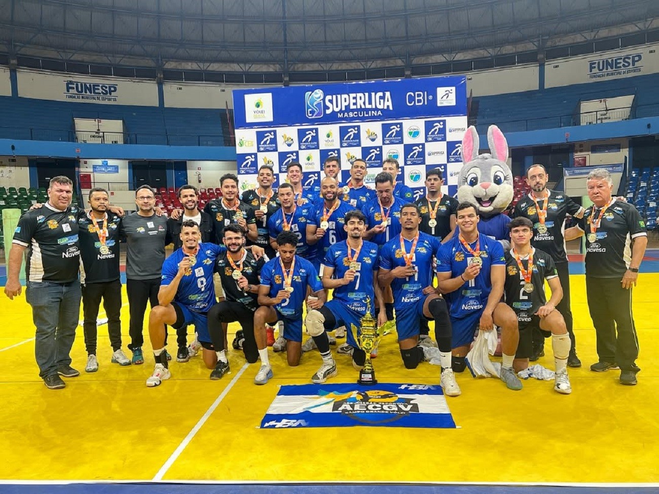Pantanal Vôlei conquista título da Superliga C - Centro-Oeste