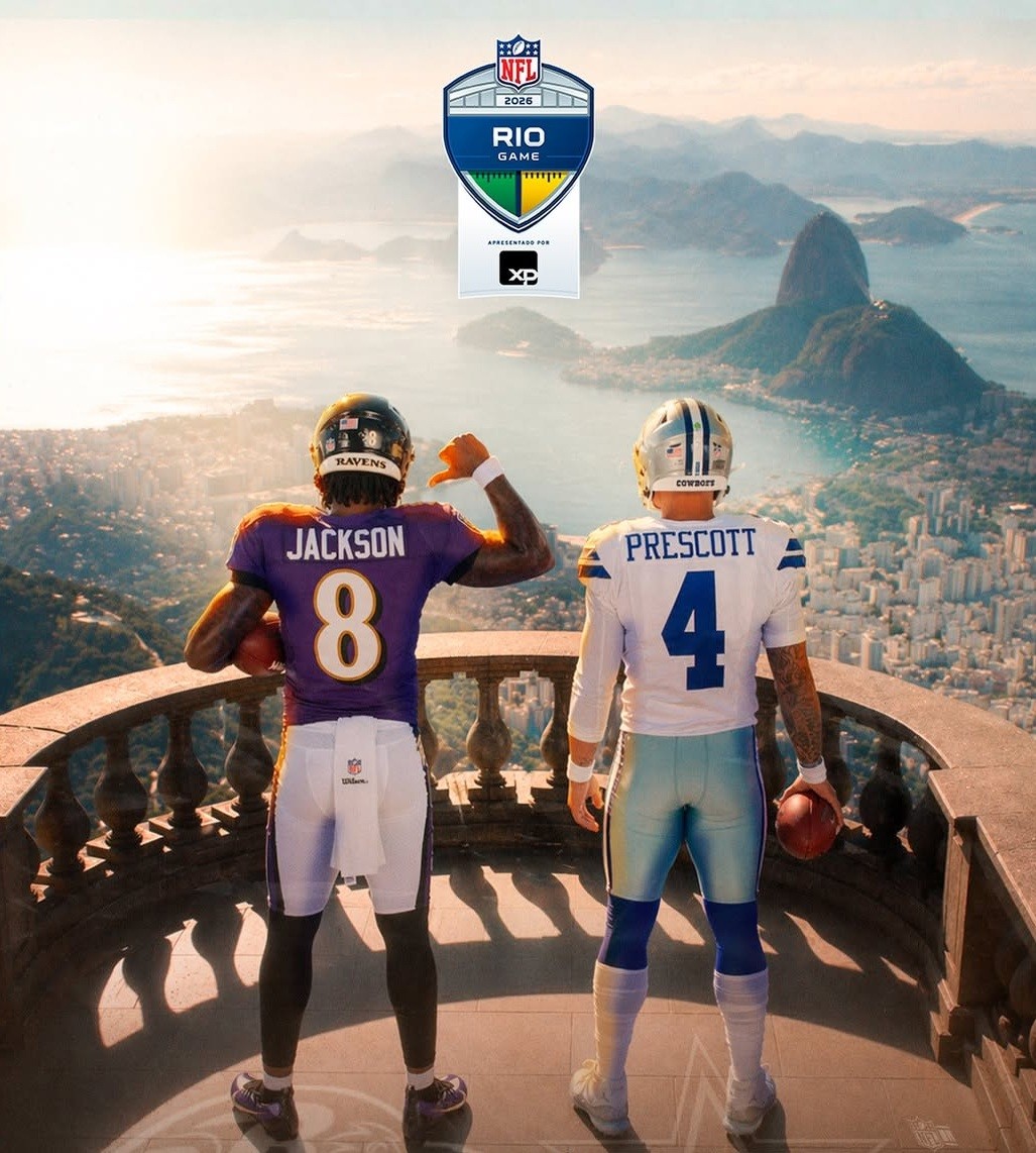 NFL surpreende e libera nova carga de ingressos para o jogo histórico entre Baltimore Ravens e Dallas Cowboys no Maracanã, com preços variados para o NFL Rio Game