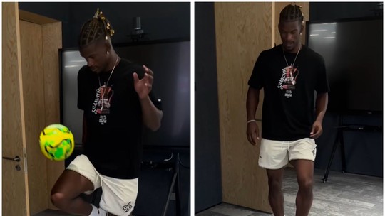 Jimmy Butler posta jogando futebol e Neymar elogia: "Qualidade" - Foto: (Reprodução)