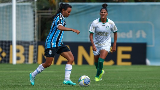 Palmeiras vence, quebra sequência do Grêmio e se reabilita no Brasileiro Feminino - Foto: (Morgana Schuh | Grêmio FBPA)