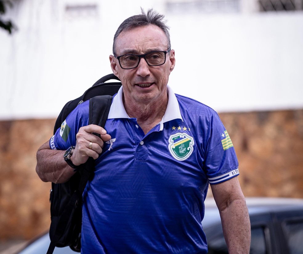 Treino do Altos antes de jogo
