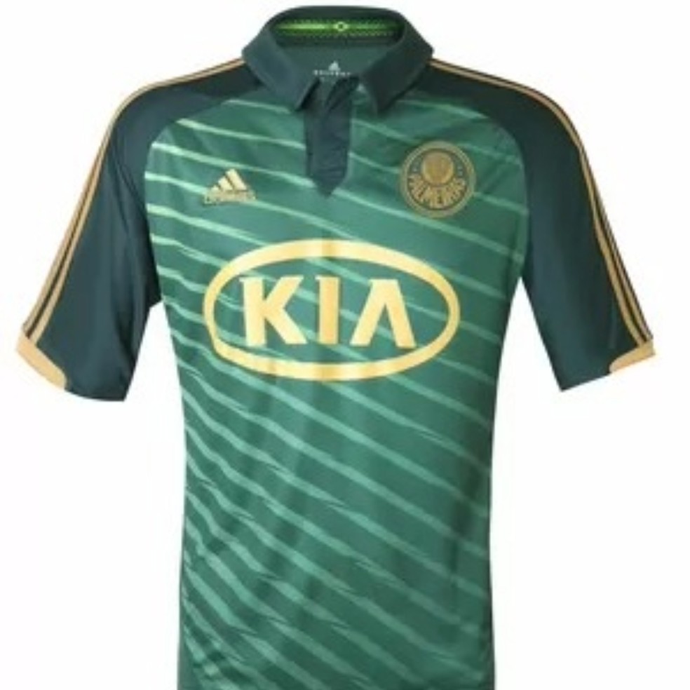 Terceira camisa do Palmeiras em 2012 — Foto: Divulgação