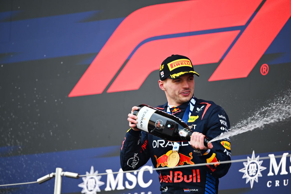 Max Verstappen venceu o GP do Japão de F1 — Foto: Clive Mason/Getty Images