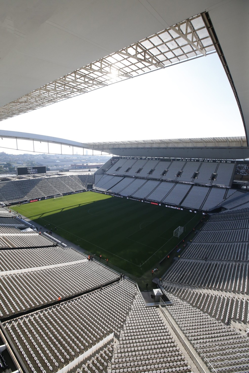 Neo Química Arena, estádio do Corinthians — Foto: Ari Ferreira/Red Bull Bragantino