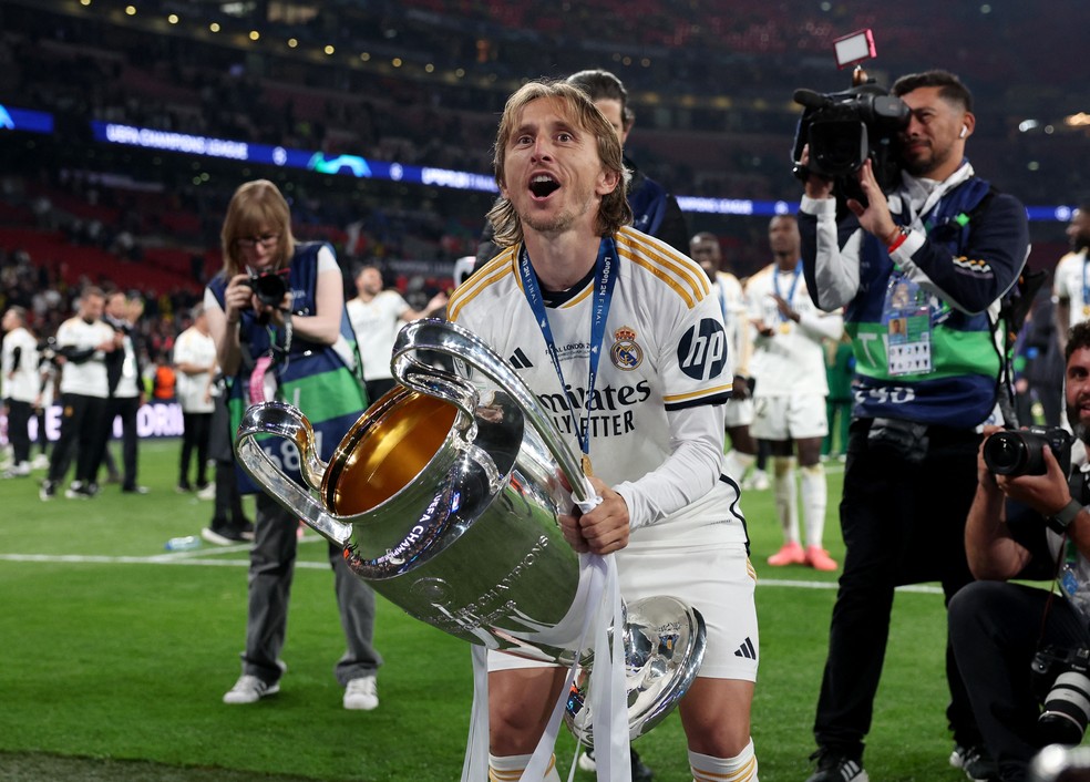 Modric, Real Madrid, Champions — Foto: Reuters
