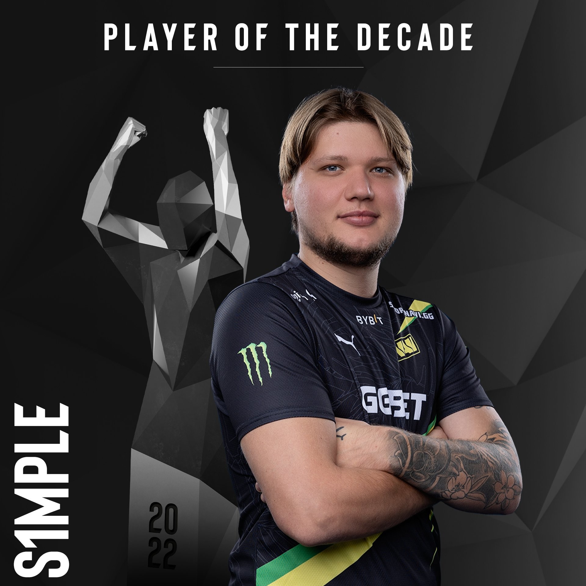 CS:GO: s1mple é eleito jogador da década pela ESL | Ge
