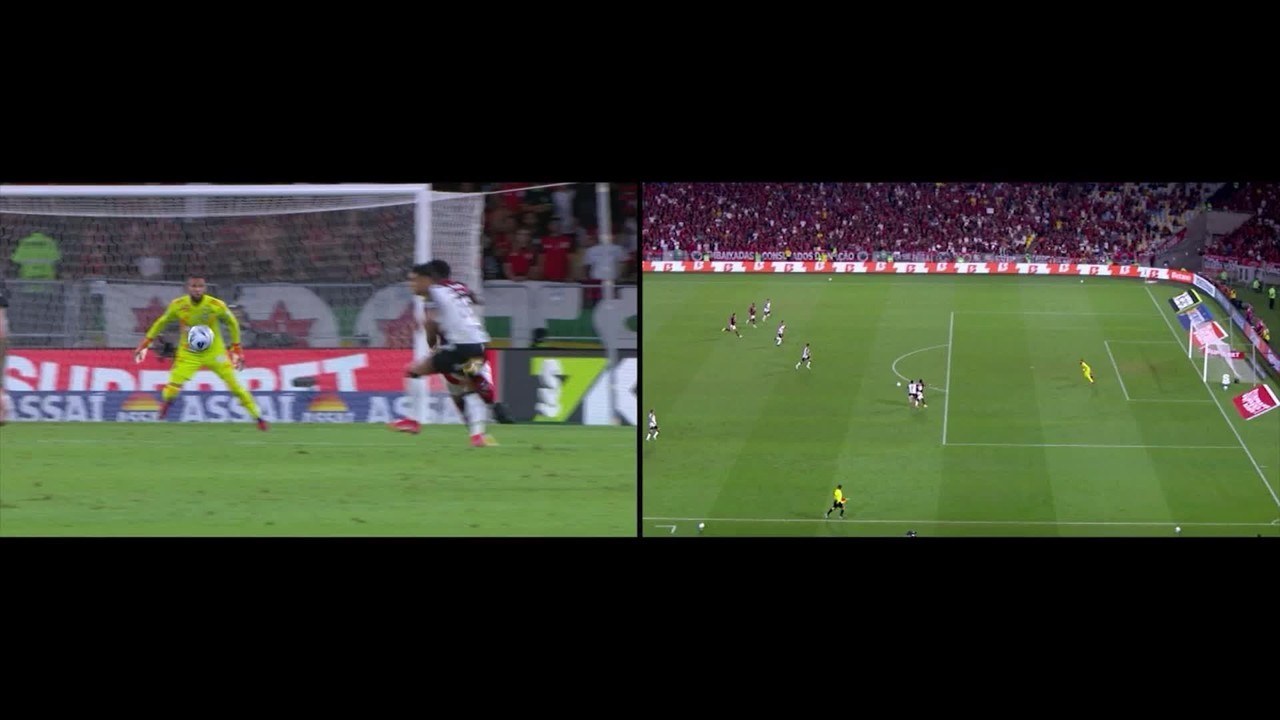 Cbf divulga análise do VAR sobre não expulsão de Fausto Vera no jogo Flamengo x Atlético-MG