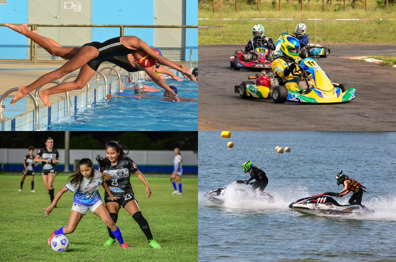 Agenda ge RR: fim de semana em Roraima tem futebol, kart, boxe, natação ...