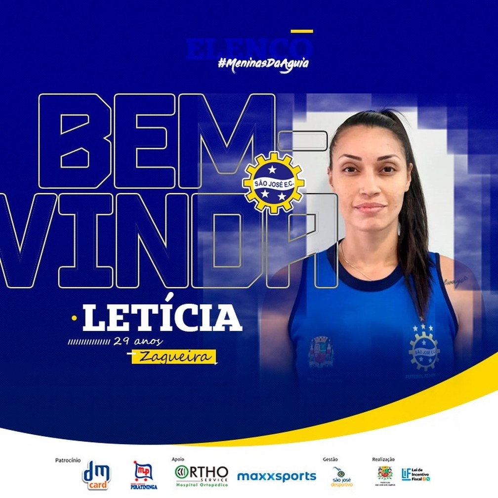 Jessica (#12 Sao Jose EC) during the Campeonato Paulista Feminino