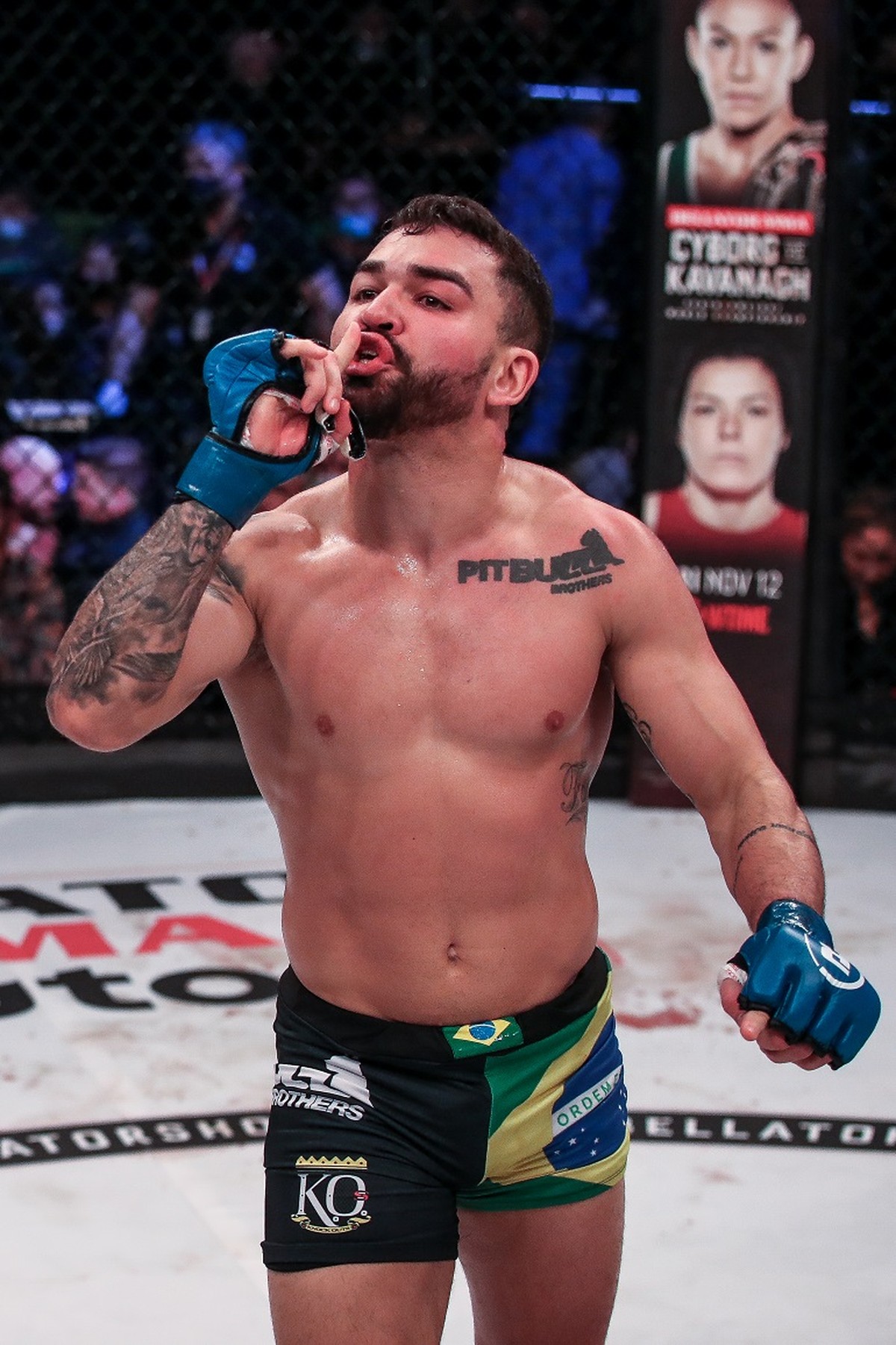 Patricky Pitbull sobre rival na estreia na PFL: "Espero que caia ...