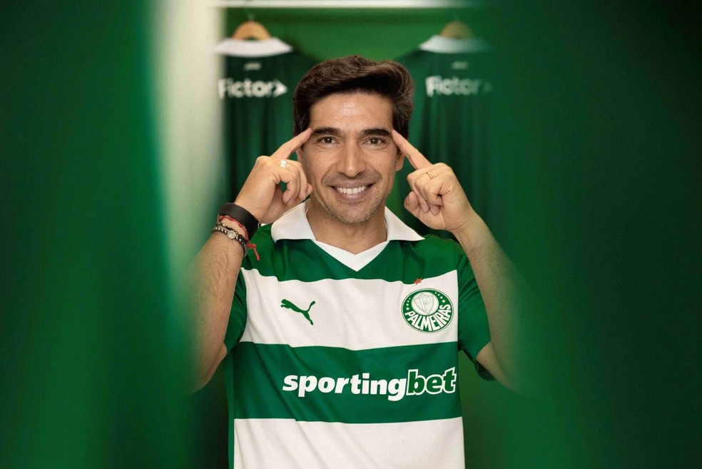 Terceiro uniforme do Palmeiras para a temporada 2025/26  Foto: Divulgao