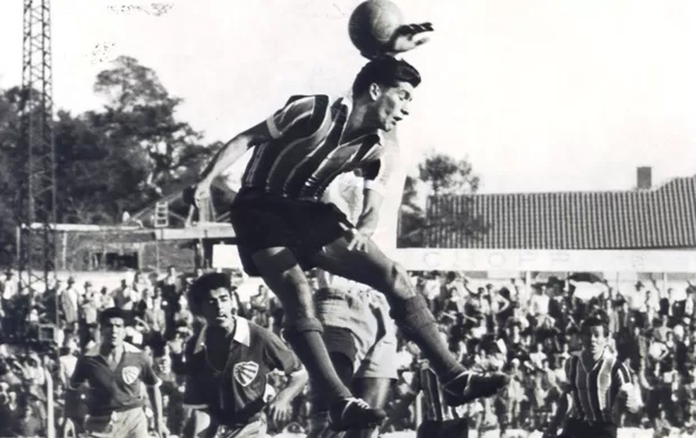 Milton Kuelle, ídolo do Grêmio — Foto: Divulgação/Memorial Herminio Bittencourt