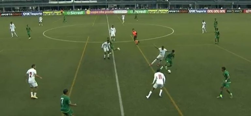 Vitória x Picos, Copinha — Foto: reprodução/sportv