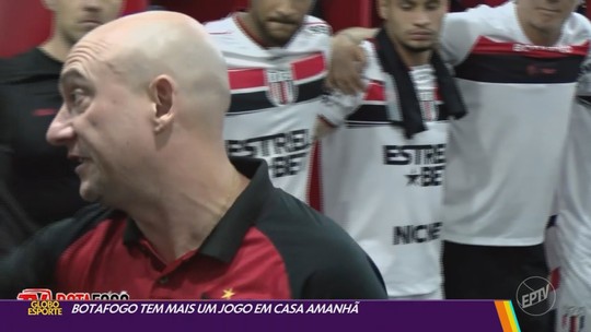 “Márcio é fenomenal”: jogadores elogiam técnico, que destaca sinergia no Botafogo-SP - Programa: Globo Esporte - Ribeirão Preto/Franca 