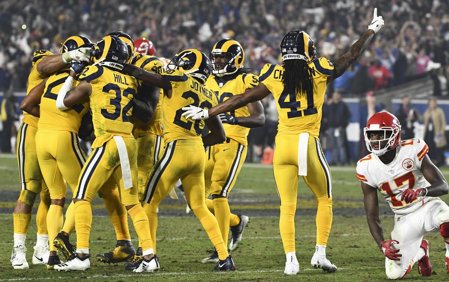 The Playoffs » Rams derrotam Chiefs em jogo espetacular com mais de 100  pontos