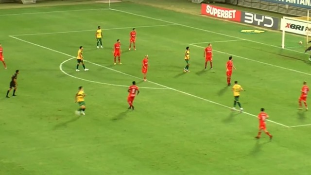 Cuiabá e União ficaram no empate na primeira etapa na Arena Pantanal