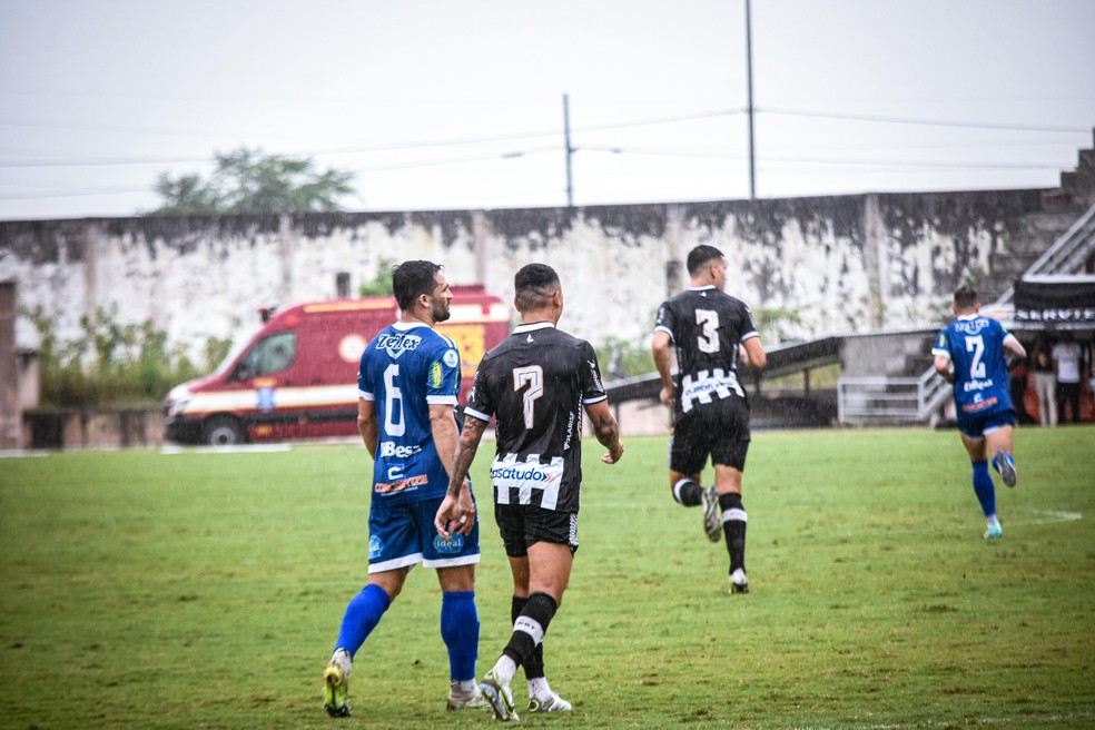 A vitória por 3 a 0 contra o Iguatu, no Amigão, foi o último jogo transmitido pelo Treze — Foto: Daniel Vieira / Treze FC