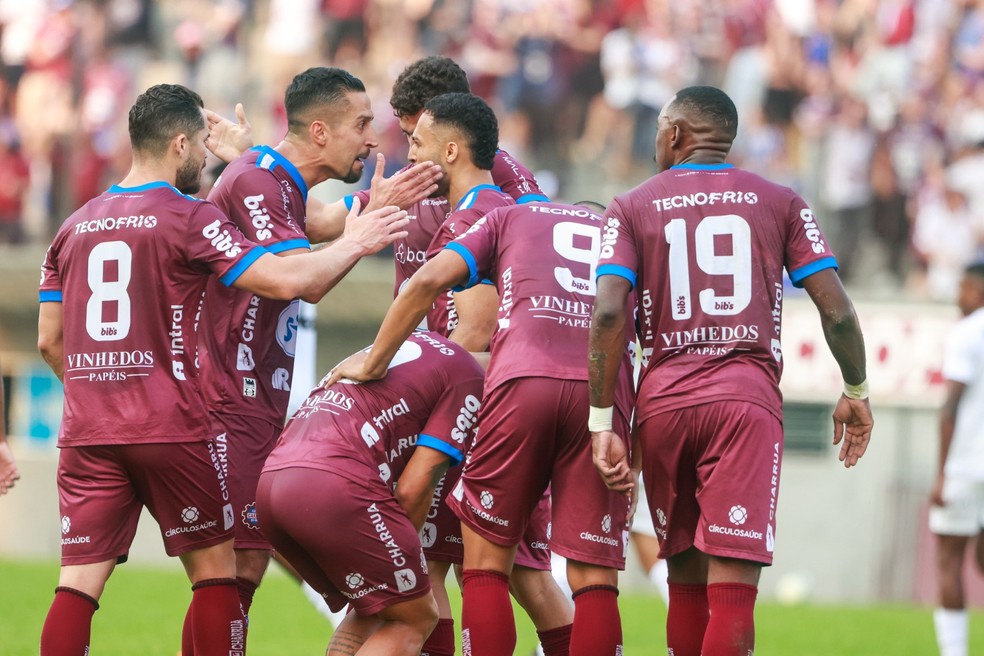 Caxias venceu o ABC e garantiu a permanência na Série C — Foto: Luiz Erbes/SER Caxias