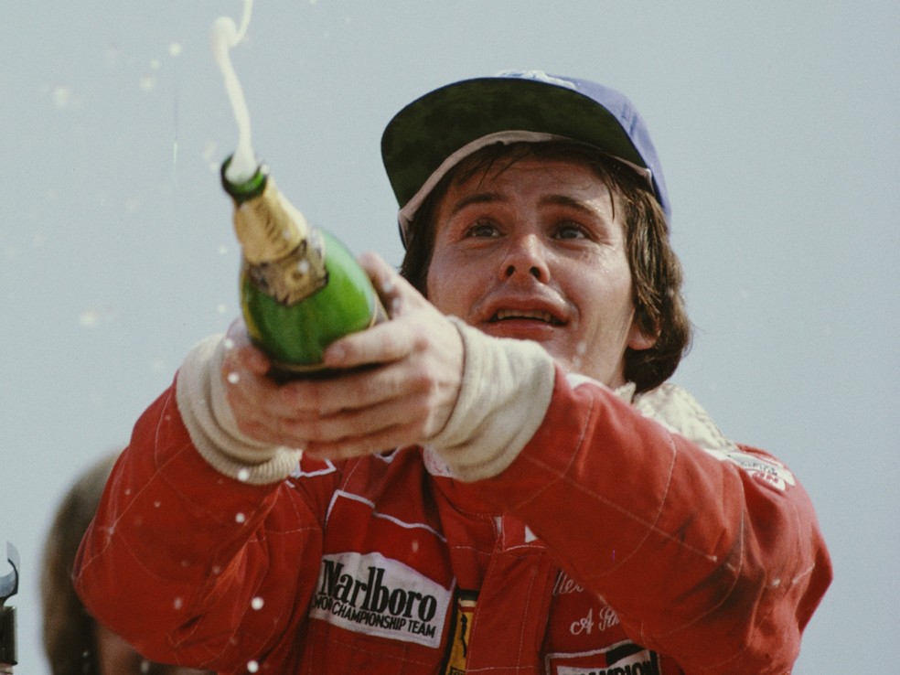Gilles Villeneuve conquistou seis vitórias na Fórmula 1 — Foto: Getty Images