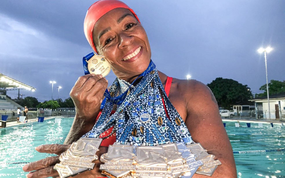 Amapaense Lucinilda Rosário conquista nove medalhas no Troféu