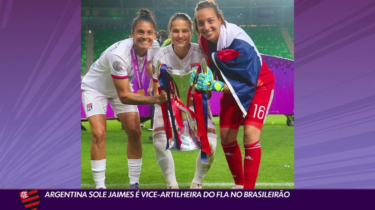 Argentina Sole James &eacute; vice-artilheira do Fla e esperan&ccedil;a de gols nas quartas de final do Brasileir&atilde;o feminino