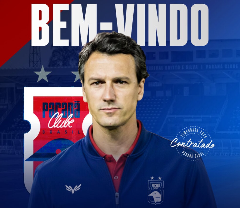 Rodrigo Possebon, executivo de futebol do Paraná Clube — Foto: Divulgação/PRC