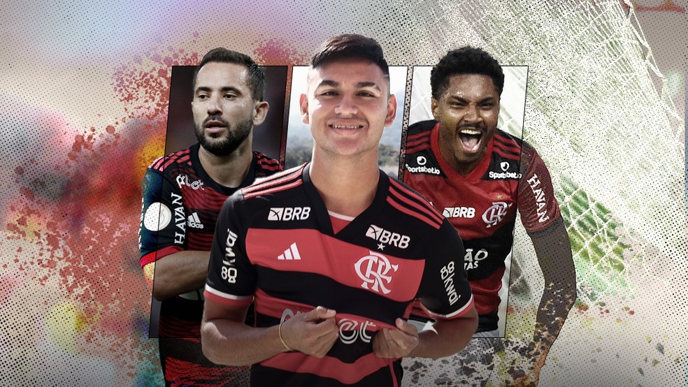 Rótulo de contratação mais cara já atrapalhou jogadores no Flamengo — Foto: Info Esporte