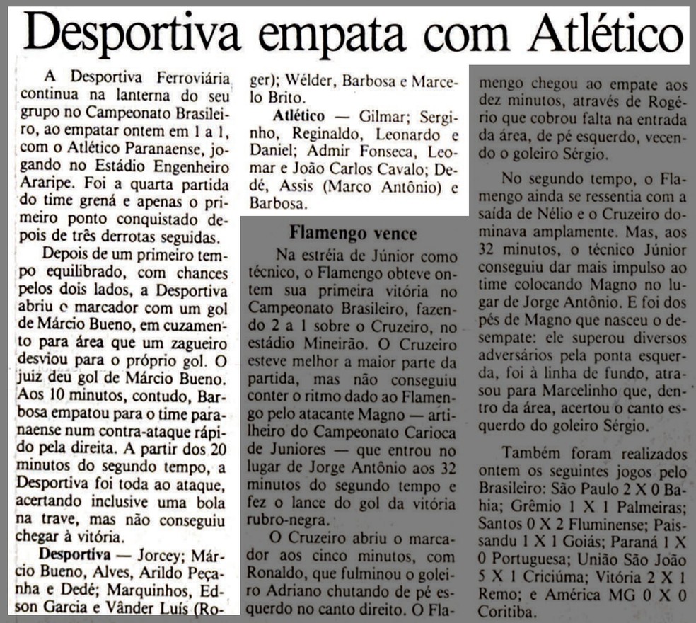 Brasileirão: Em jogo equilibrado, Athletico-PR empata com Atlético